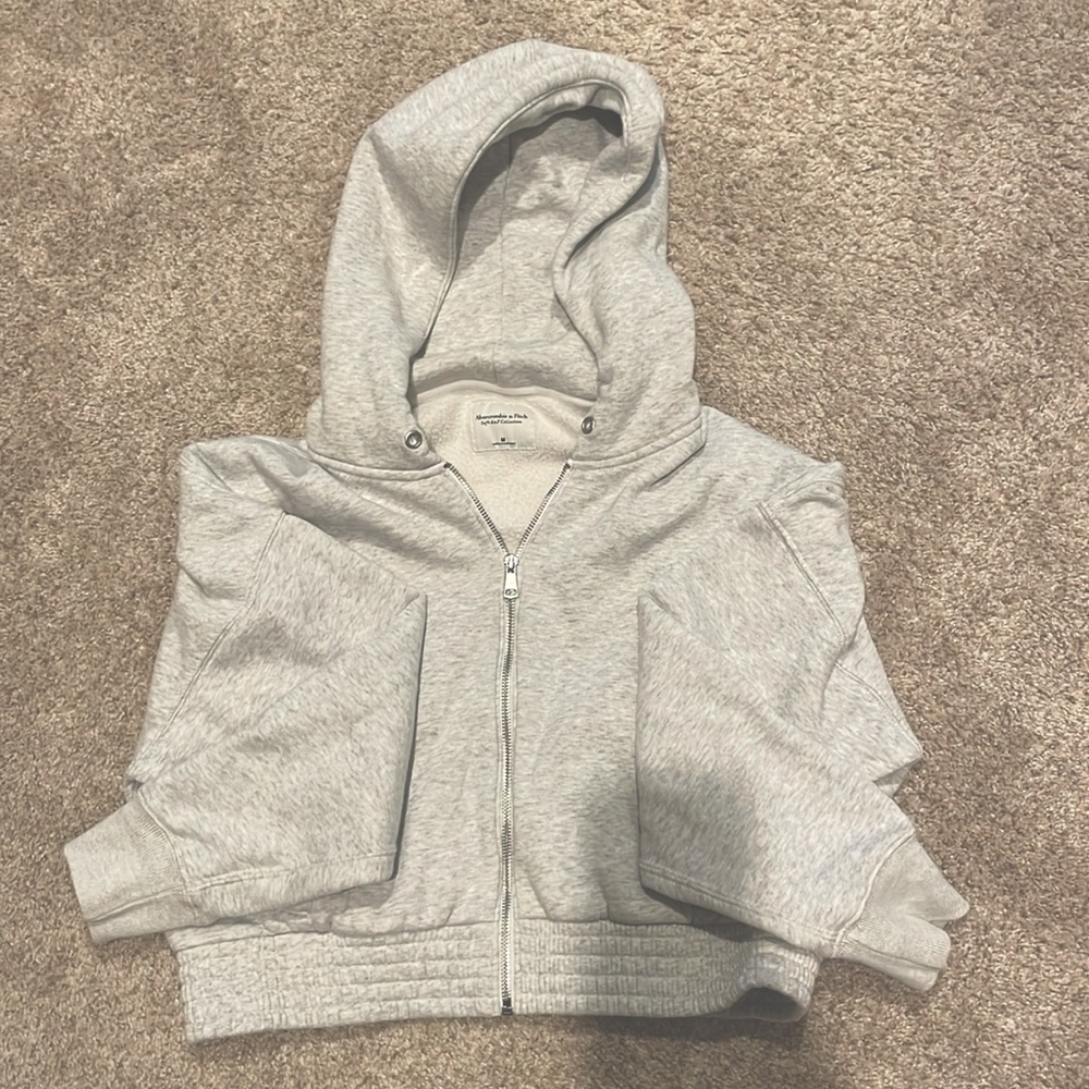 Abercrombie & Fitch Cropped Hoodie